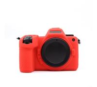 MoSundi Silicone Camera Case for Nikon Z6 III Rubber Bumper Guard Non-Slip Grip Shell for Daily Use Red(Red)