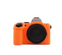 MoSundi Silicone Camera Case for Z50 II Anti-Scratch Protective Cover Shockproof Skin Bumper Grip Accessory Black Red Yellow Coffee Orange Navy Cream Green(Orange Red)