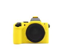 MoSundi Silicone Camera Case for Z50 II Anti-Scratch Protective Cover Shockproof Skin Bumper Grip Accessory Black Red Yellow Coffee Orange Navy Cream Green(Yellow)