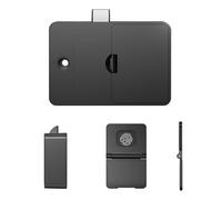 MoSundi Smart NFC Drawer Lock for Electronic Cabinet Security, No-Drill Installation with Card & Phone Access, 10 User Registration, Black