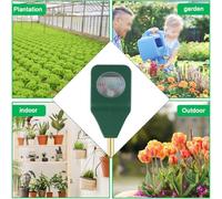 MoSundi Soil Moisture Sensor, Portable Hygrometer Tester Garden Flower Plant, Indoor & Outdoor Use, Green