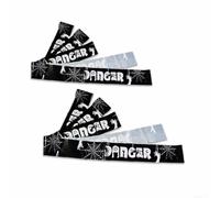 MoSundi Spooky Halloween Fright Tape Green Caution Zombie Danger Warnings Decoration for Party Haunted House Yard Lawn Scary Theme Event 10M Length 7.6CM Width(2)