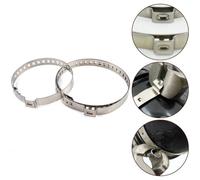 MoSundi Stainless Steel Boot Clamps Set - 1x Inner 175cm & 1x Outer 415cm - Easy Install for Drive Shaft CV Joint Boots, Front/Rear Fitment