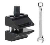 MoSundi Suspension Strut Spreader Tool Steel Double-Ended Clamp Shock Absorbing with 10mm Wrench Compatible with BMW Ford Peugeot 307 308 Black