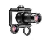 MoSundi TM6X 150mm Telephoto Macro Lens with 6x Zoom, for 99% Smartphones for Outdoor and Close-Up Photography, Includes Phone Clip and Adapter for Ring