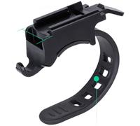MoSundi Universal Bike Computer Mount Holder for Garmin, Compatible with Cycling Computers, Action Cameras and Bike Lights, Tool-Free Knob Tightening, Soft Rubber Padding, Nylon Construction