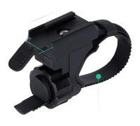 MoSundi Universal Bike Computer Mount Holder for Garmin Cycling Computers, Tool-Free Knob Tightening, Soft Rubber Padding, Multi-Function for Lights & Action Cameras, Nylon Construction