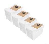 MoSundi Vacuum Bag Set Compatible With For Lefant M2 Pro M2S Pro M2 Plus Pro Robot Vacuums And 3.5L Base Station Auto-Empty System(4 PACK)