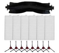 MoSundi Vacuum Cleaner Filters, For Laresar Mars01 Robot Vacuum Replacement Kit Containing Brush Side Brushes And Filters To Effectively Remove Dust And Debris(B)