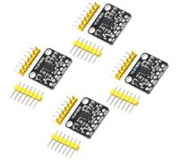MoSundi VL6180X Distance Sensor Module with Time-of-Flight Technology for Accurate 5mm to 100mm Ranging, Ambient Light Detection and Gesture Recognition, I2C Interface, Compact Black PCB Design