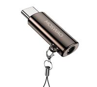 MOSWAG USB C to 3.5mm Audio Headphone Adapter, Typc C to 3.5mm Aux Adapter Zinc Alloy Adapter Compatible with Samsung GalaxyS23 S22 S21 S20 S10 Plus, Ultra S21+, Pixel 7/6, Pad Pro 6