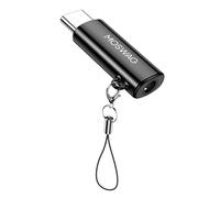 MOSWAG USB C to 3.5mm Audio Headphone Adapter, Typc C to 3.5mm Aux Adapter Zinc Alloy Adapter Compatible with Samsung GalaxyS23 S22 S21 S20 S10 Plus, Ultra S21+, Pixel 7/6, Pad Pro 6