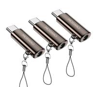MOSWAG USB C to 3.5mm Headphone Adapter, Typc C to 3.5mm Aux Headphone Adapter, USB C to Aux Audio Zinc Alloy Adapter for Samsung GalaxyS23 S22 S21 Ultra, Pixel 7/6 iPad Pro/Air/Mini