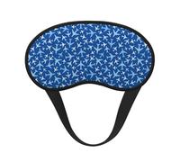 Mosytuky Airplanes in The Sky Print Sleep Mask for Back and Side Sleeper for Sleeping,Zero Eye Pressure Night Blindfold Ultralight Travel Nap Eye Cover