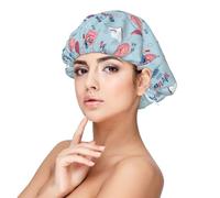 Mosytuky Brain Training Print Silky Satin Bonnet For Sleeping,Hair Bonnet For Women And Men,Adjustable Sleep Bonnet For Curly Hair