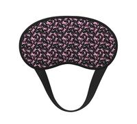 Mosytuky Breast Cancer Awareness (2) Print Sleep Mask for Back and Side Sleeper for Sleeping,Zero Eye Pressure Night Blindfold Ultralight Travel Nap Eye Cover