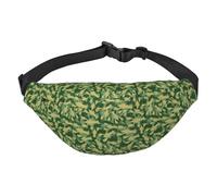 Mosytuky Crayfish Army Print Fanny Pack Waist Packs For Men Women, Waist Bag Hip Pack For Travel Hiking Running Outdoor Sports, Black, One Size