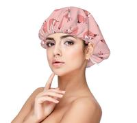 Mosytuky Fox Print Silky Satin Bonnet For Sleeping,Hair Bonnet For Women And Men,Adjustable Sleep Bonnet For Curly Hair