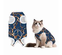 Mosytuky Giraffe Skin Print Dog Surgery Recovery Suit After Spay, Highly-Stretchy Dog Onesie,Dog Onesie Protect Surgical Wound-X-Large