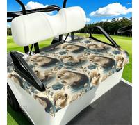 Mosytuky Golf Cart Seat Covers,51 X 31 In,Fits Most 2 (Sea Otter (1))