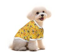 Mosytuky Honeycombs Print Breathable Dog Shirts for Large Dogs-Stretchy T-Shirts,Soft Mesh Lightweight Quick Dry Sweatshirt-Medium