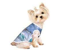 Mosytuky Lighthouse in Havana Print Dog Shirts Pet Clothes,Puppy Vest T-Shirt Sleeveless Costumes,Doggy Apparel Outfits for Small Extra Small Medium Dogs and Cats-(Large)