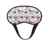 Mosytuky Monkey Print Sleep Mask for Back and Side Sleeper for Sleeping,Zero Eye Pressure Night Blindfold Ultralight Travel Nap Eye Cover