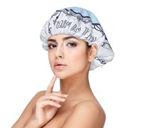 Mosytuky Not All Who Wander Are Lost2 Print Silky Satin Bonnet For Sleeping,Hair Bonnet For Women And Men,Adjustable Sleep Bonnet For Curly Hair