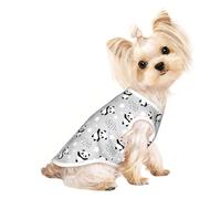 Mosytuky Pandas Between Clouds and Stars Print Dog Shirts Pet Clothes,Puppy Vest T-Shirt Sleeveless Costumes,Doggy Apparel Outfits for Small Extra Small Medium Dogs and Cats-(Medium)