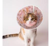 Mosytuky Pet Recovery Collars & Cones for Dogs and Cats After Surgery Adjustable Dog Neck Cone Surgical Elizabeth E-Collar Prevent Biting and Stop Licking Wound (Beautiful Fox,Small)