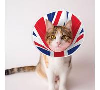 Mosytuky Pet Recovery Collars & Cones for Dogs and Cats After Surgery Adjustable Dog Neck Cone Surgical Elizabeth E-Collar Prevent Biting and Stop Licking Wound (English,Medium)