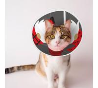 Mosytuky Pet Recovery Collars & Cones for Dogs and Cats After Surgery Adjustable Dog Neck Cone Surgical Elizabeth E-Collar Prevent Biting and Stop Licking Wound (Chillin with My Gonme,Large)