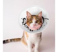 Mosytuky Pet Recovery Collars & Cones for Dogs and Cats After Surgery Adjustable Dog Neck Cone Surgical Elizabeth E-Collar Prevent Biting and Stop Licking Wound (Happy Mother's Day (3),Large)