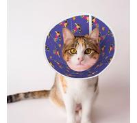 Mosytuky Pet Recovery Collars & Cones for Dogs and Cats After Surgery Adjustable Dog Neck Cone Surgical Elizabeth E-Collar Prevent Biting and Stop Licking Wound (Labrador Retriever Dog,Medium)