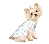 Mosytuky Playful Polar Bear Pals Print Dog Shirts Pet Clothes,Puppy Vest T-Shirt Sleeveless Costumes,Doggy Apparel Outfits for Small Extra Small Medium Dogs and Cats-(Large)
