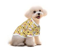 Mosytuky Rabbit Hunger Print Breathable Dog Shirts for Large Dogs-Stretchy T-Shirts,Soft Mesh Lightweight Quick Dry Sweatshirt-Medium