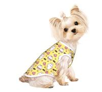 Mosytuky Rabbit Hunger Print Dog Shirts Pet Clothes,Puppy Vest T-Shirt Sleeveless Costumes,Doggy Apparel Outfits for Small Extra Small Medium Dogs and Cats-(Medium)