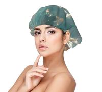 Mosytuky Starry Sky Cloud Fox Print Silky Satin Bonnet For Sleeping,Hair Bonnet For Women And Men,Adjustable Sleep Bonnet For Curly Hair