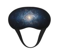 Mosytuky The Galaxy Print Sleep Mask for Back and Side Sleeper for Sleeping,Zero Eye Pressure Night Blindfold Ultralight Travel Nap Eye Cover