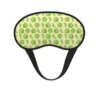Mosytuky Various Lemons Print Sleep Mask for Back and Side Sleeper for Sleeping,Zero Eye Pressure Night Blindfold Ultralight Travel Nap Eye Cover