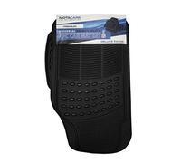 Motacare® 4pce Universal Heavy-Duty Rubber Car Mat Set - Black
