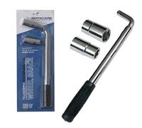 Motacare® MCEWB1, Extendable Wheel Wrench, Travel Emergency Breakdown Telescopic Wheel Lugs Brace for Car, Van, Truck, Caravan - 17/19mm & 21/23mm
