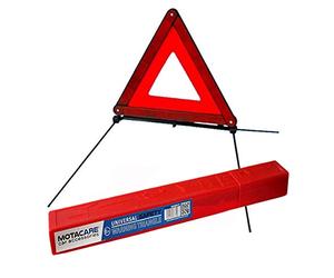 Motacare® Warning Triangle for Breakdown Roadside Emergency Hazard, EU Driving Legal Standard for Cars Vans Trucks, Storage Case Included