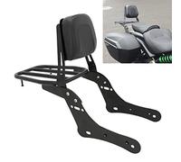 Motaux Passenger Backrest Sissy Bar with Luggage Rack for Kawasaki Vulcan S 650 VN650 2015-2022, Black