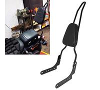 Motaux Passenger Sissy Bar Backrest Soft Pad Compatible for Harley Nightster 975 RH975 Special RH975s 2022 2023 2024 2025, Black