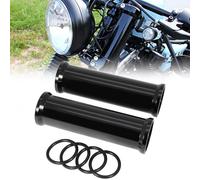 Motaux Upper Front Fork Shock Absorber Covers Protector for Harley Sportster Iron 883 1200 XL883 XL1200 Forty-Eight 2000-2021, Style A