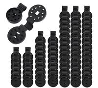 Motcoda Garden Shade Clips Shade Cloth Heavy Duty Clip Sun Shade Retaining Clip for Plastic Netting Cover Lock Patio Fabric Net Tarp Clamp(100pcs)