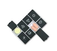 Mote Wallet Credit Card Size Pillbox Carry Medications, Pills 7 Day Weekly Organizer Pill case, Mini, Small Holder, Tiny, Travel, mote, Medicine(Mini Moonpie)