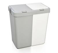 Motek Multi-Purpose Double Compartment Laundry & Dirty Basket 80lt