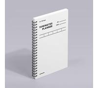 motemote 10 MINUTES PLANNER 100 Days - Undated Time Blocking Daily Planner